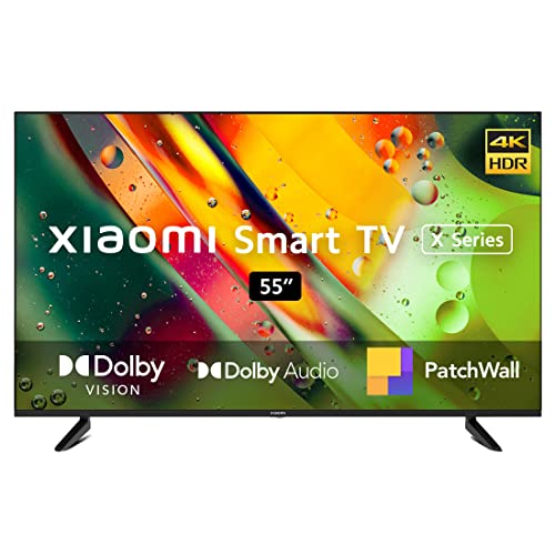 Xiaomi 138 cm (55 inches) X Series 4K Ultra HD Smart Android LED TV L55M7-A2IN (Black)