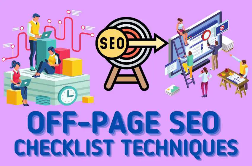 Off-Page SEO Tasks Checklist Strategy