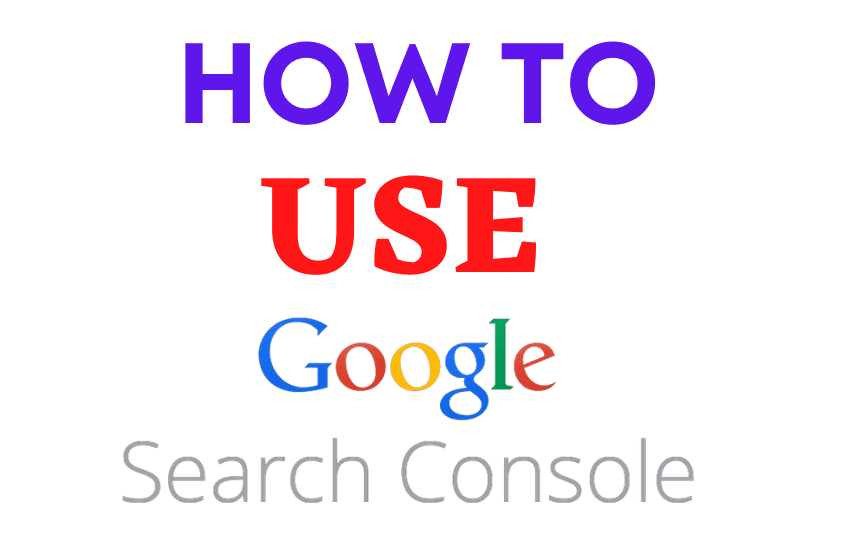 How to use google search console for seo