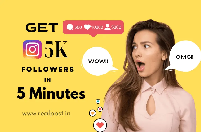 How can anyone make 5K followers in 5 minutes on Instagram?
